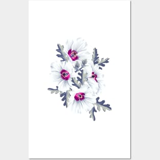 New Zealand Hibiscus - Light Posters and Art